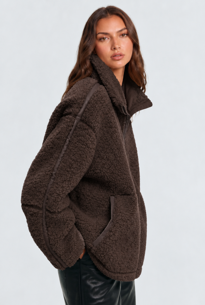 Chloe Teddy Coat Audrey Calvero