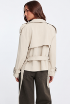 Lisa Short Trench Coat Audrey Calvero
