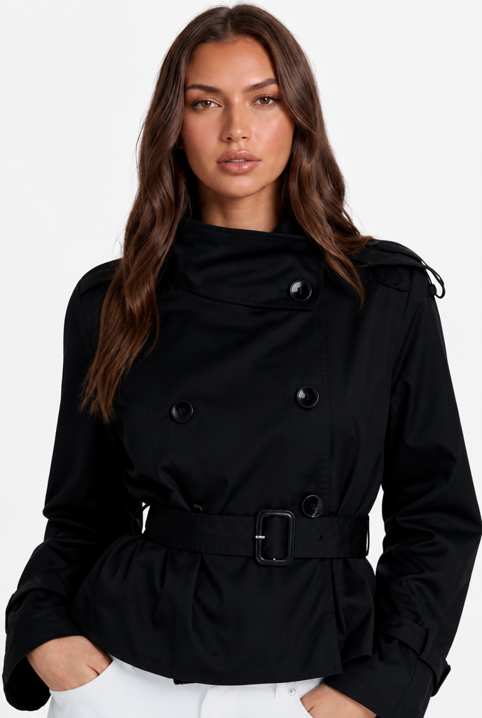 Lisa Short Trench Coat Audrey Calvero