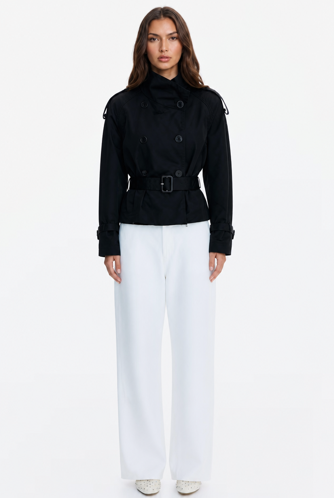Lisa Short Trench Coat Audrey Calvero