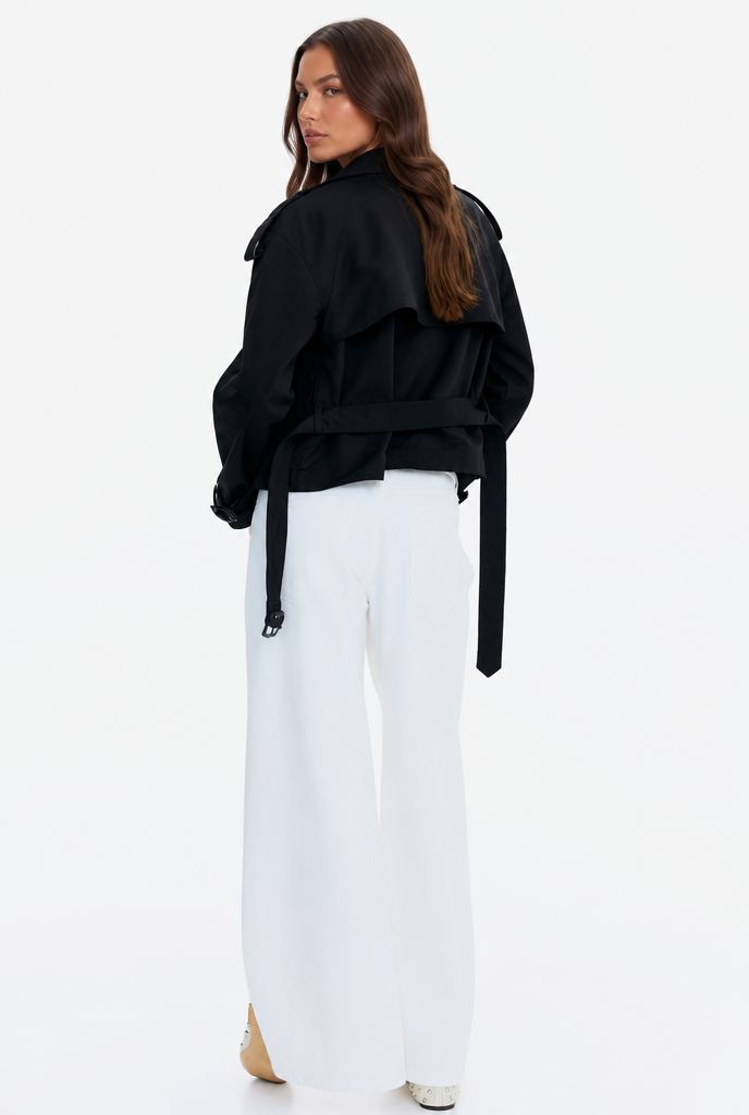 Lisa Short Trench Coat Audrey Calvero