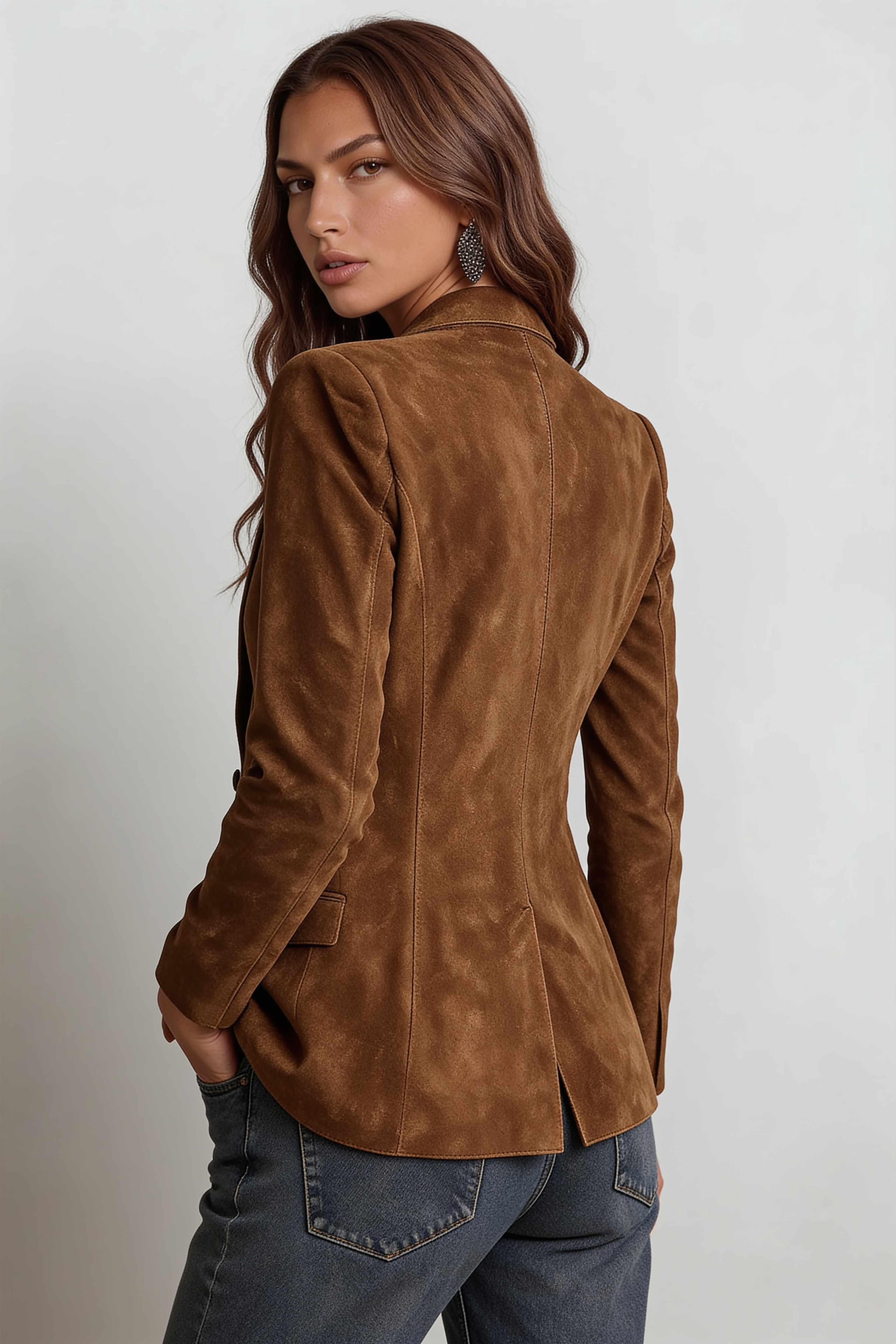 Bailey Suede Jacket Audrey Calvero