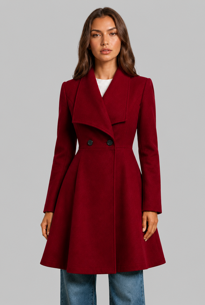 Alena Tailored Coat Audrey Calvero
