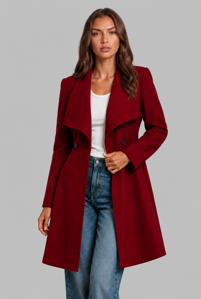 Alena Tailored Coat Audrey Calvero