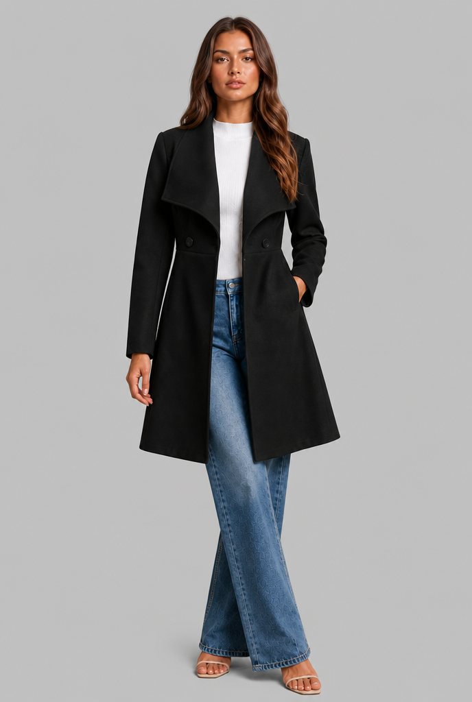Alena Tailored Coat Audrey Calvero
