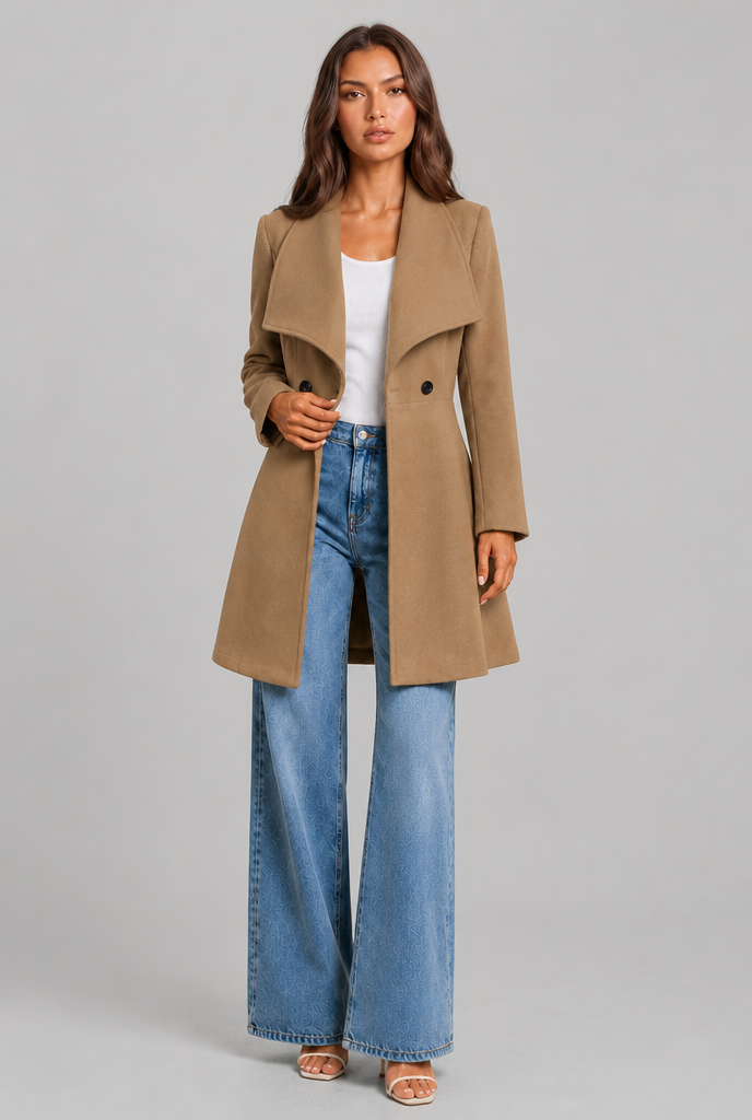 Alena Tailored Coat Audrey Calvero