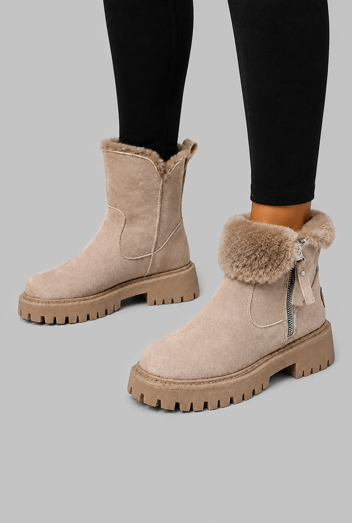 Ruby Suede Ankle Boots Audrey Calvero