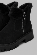 Ruby Suede Ankle Boots Audrey Calvero