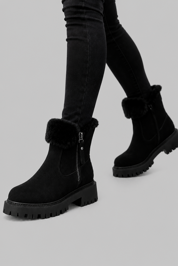 Ruby Suede Ankle Boots Audrey Calvero