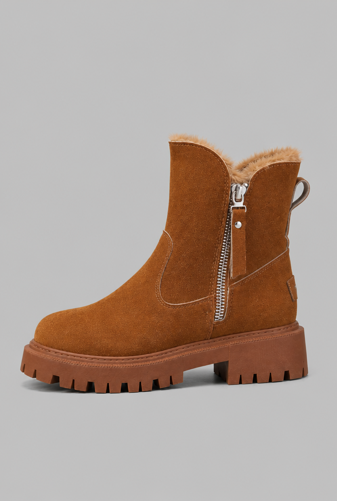 Ruby Suede Ankle Boots Audrey Calvero