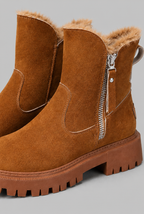 Ruby Suede Ankle Boots Audrey Calvero