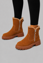 Ruby Suede Ankle Boots Audrey Calvero