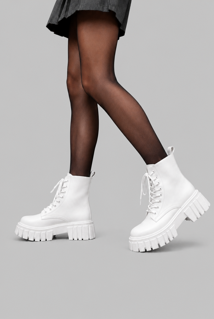 Ava Leather Boots Audrey Calvero