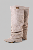 Millie Suede Boots Audrey Calvero