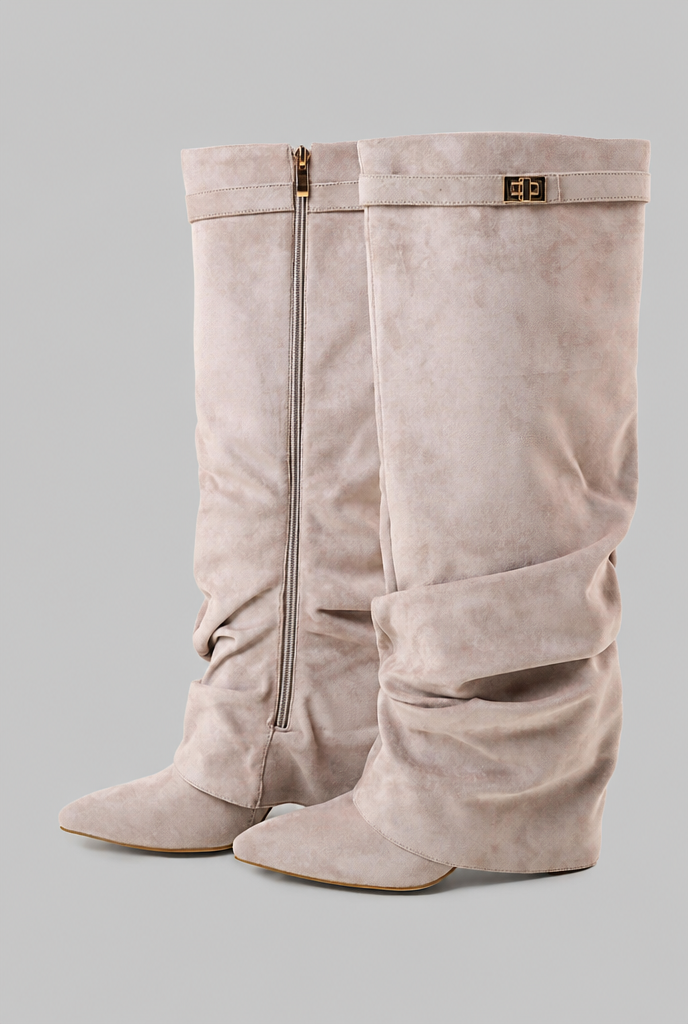 Millie Suede Boots Audrey Calvero