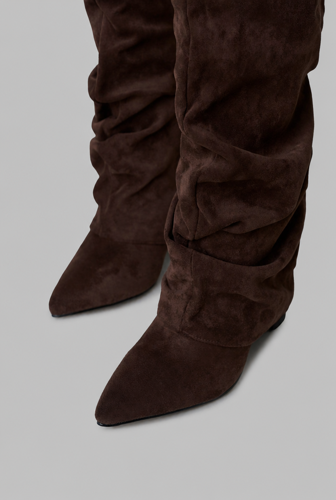 Millie Suede Boots Audrey Calvero