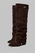 Millie Suede Boots Audrey Calvero