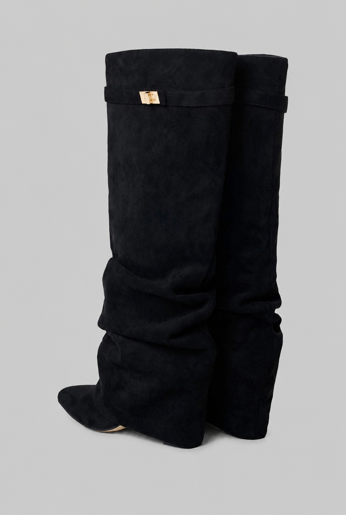 Millie Suede Boots Audrey Calvero
