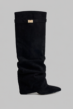 Millie Suede Boots Audrey Calvero