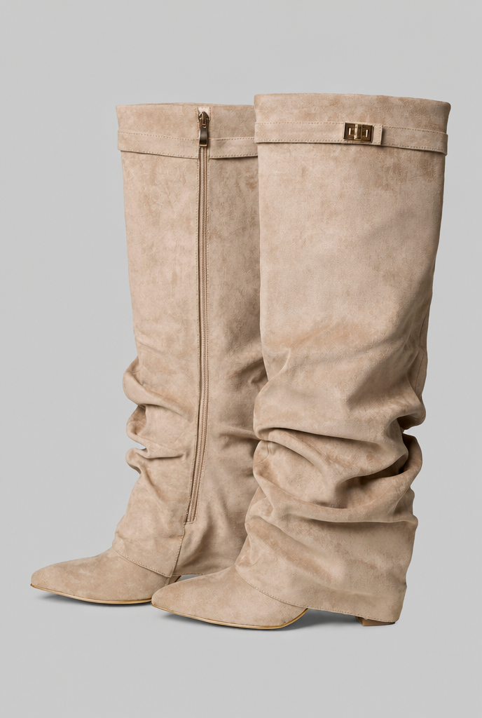 Millie Suede Boots Audrey Calvero