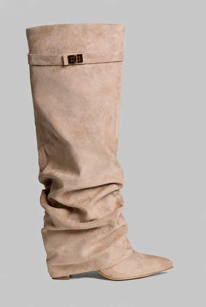 Millie Suede Boots Audrey Calvero