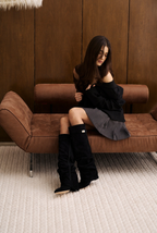 Millie Suede Boots Audrey Calvero
