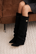 Millie Suede Boots Audrey Calvero