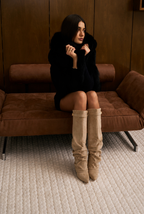 Millie Suede Boots Audrey Calvero