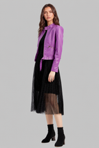 Emily Leather Jacket Audrey Calvero