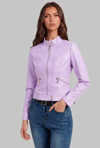Emily Leather Jacket Audrey Calvero
