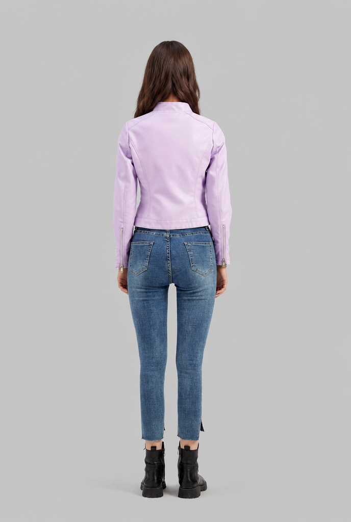 Emily Leather Jacket Audrey Calvero