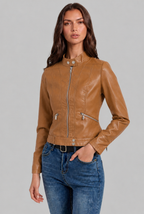 Emily Leather Jacket Audrey Calvero