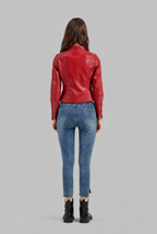 Emily Leather Jacket Audrey Calvero