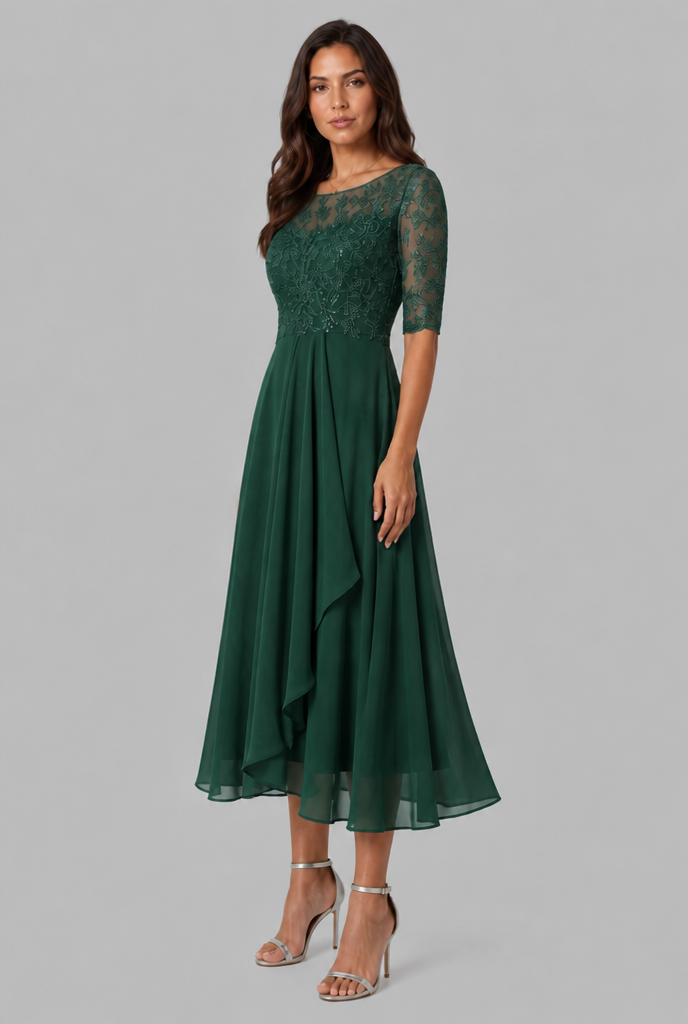 Jessica Midi Dress Audrey Calvero