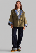 Abelle Reversable Trench Coat Audrey Calvero