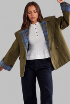 Abelle Reversable Trench Coat Audrey Calvero