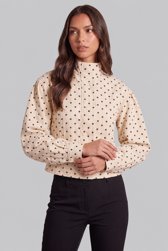 Layla Polka Dot Jacket Audrey Calvero