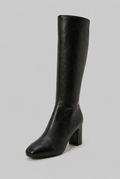 Willow Glossy Leather Boots Audrey Calvero