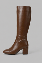 Willow Glossy Leather Boots Audrey Calvero