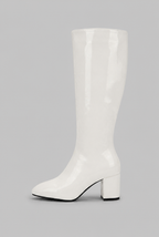 Willow Glossy Leather Boots Audrey Calvero