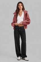 Mayra Suede Jacket Audrey Calvero