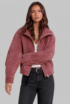 Mayra Suede Jacket Audrey Calvero
