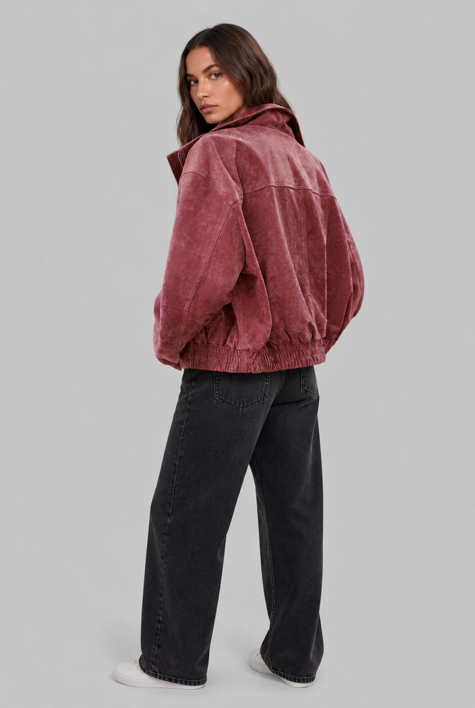 Mayra Suede Jacket Audrey Calvero