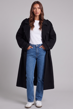 Oversized Trench Coat with Belted Waist Audrey Calvero