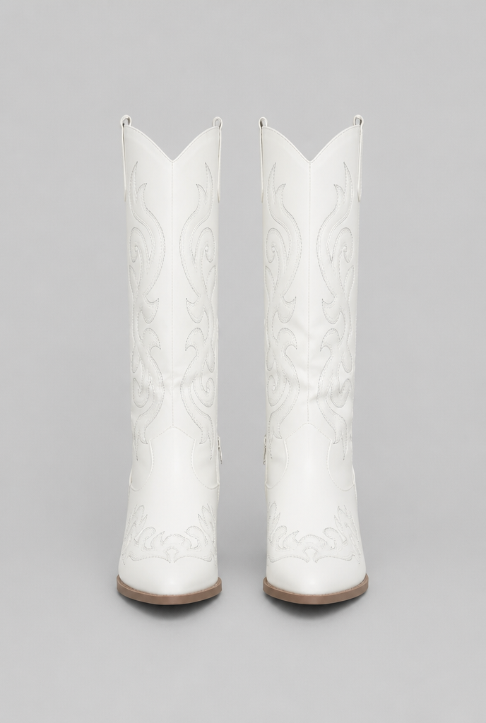 Wide Calf Western Cowboy Boots Audrey Calvero