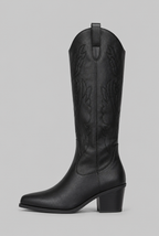 Knee-High Western Cowboy Boots Audrey Calvero