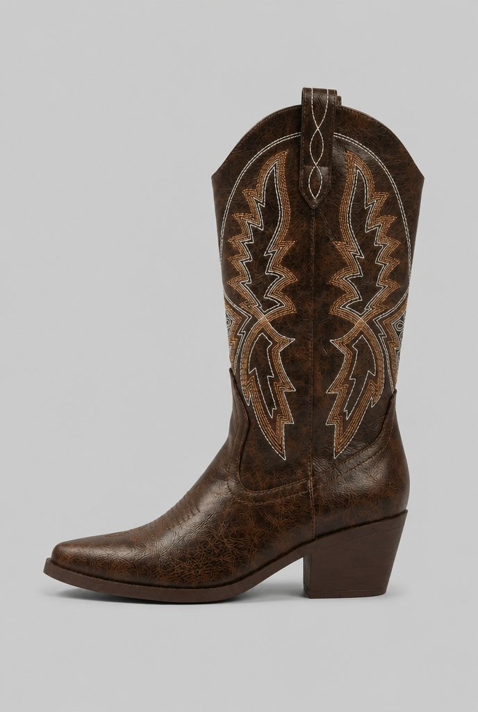 Embroidered Western Cowboy Boots Audrey Calvero
