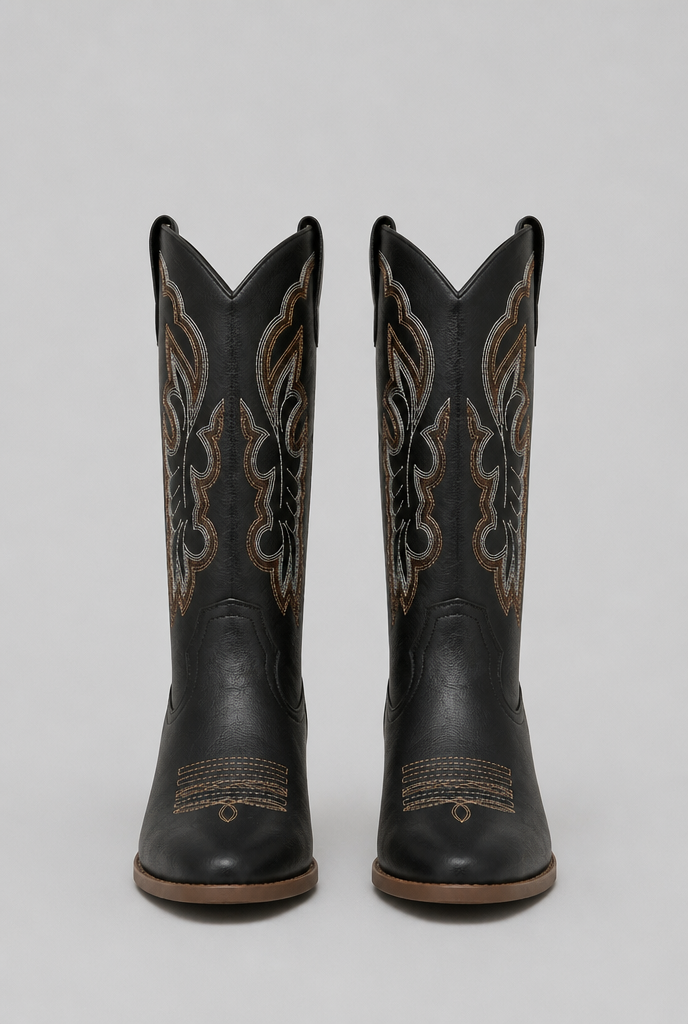 Embroidered Western Cowboy Boots Audrey Calvero