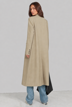 Tailored Trench Coat with Notched Lapel Audrey Calvero