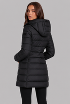 Quilted Hooded Puffer Coat Audrey Calvero